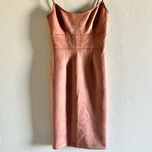 BCBG velvet soft mini dress